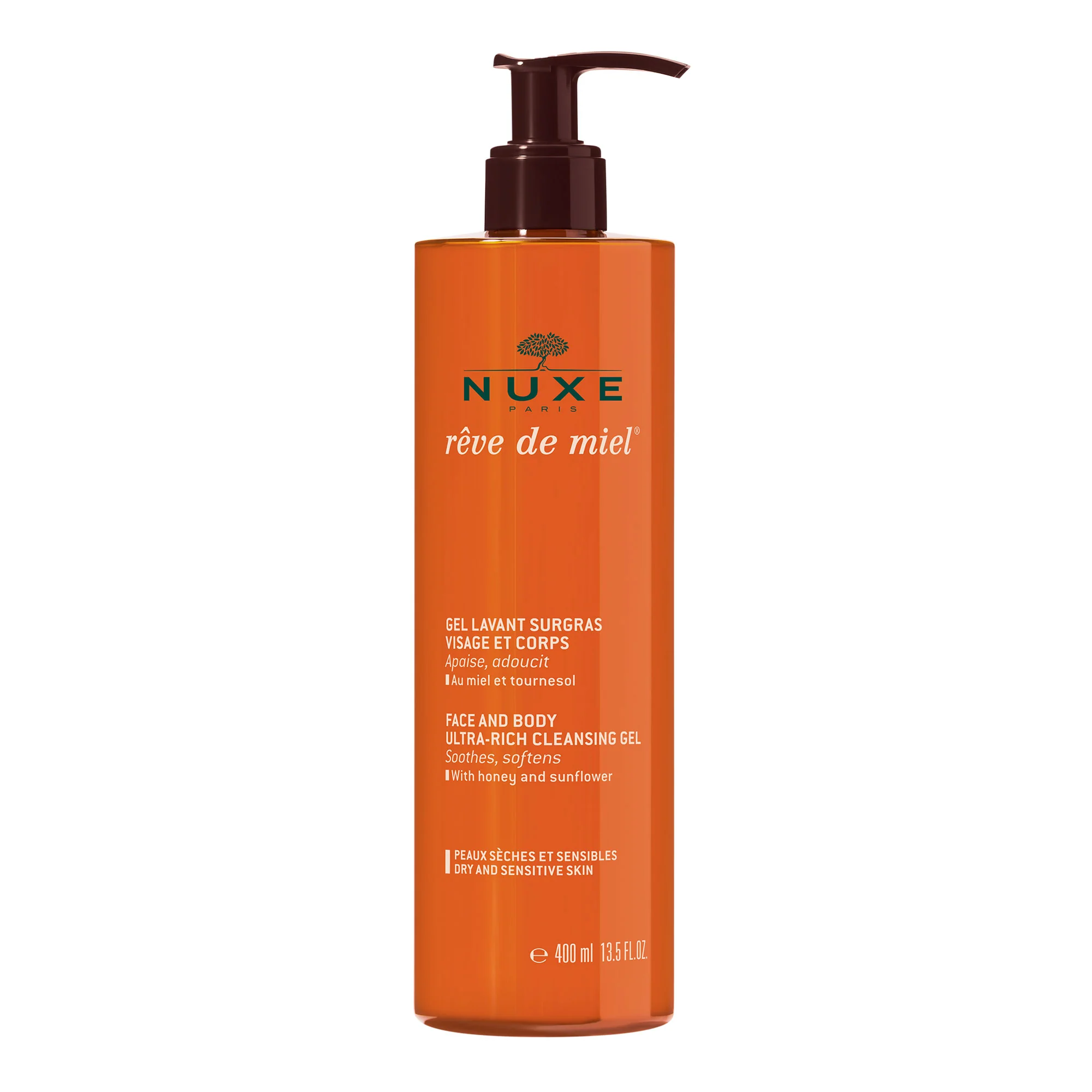 Gel limpiador dermatológico para rostro y cuerpo