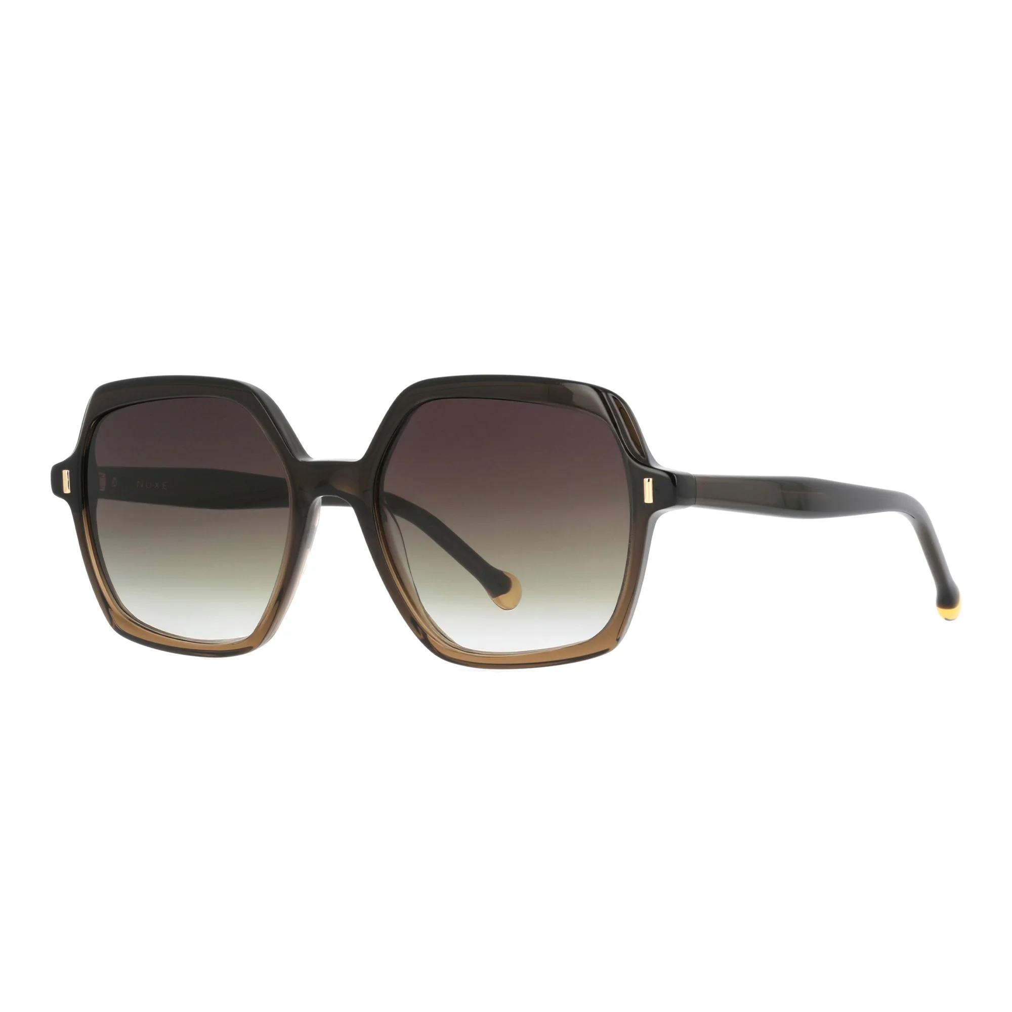 Lunettes de soleil Soyeuse - Brun foncé/Cristal beige - Image 2