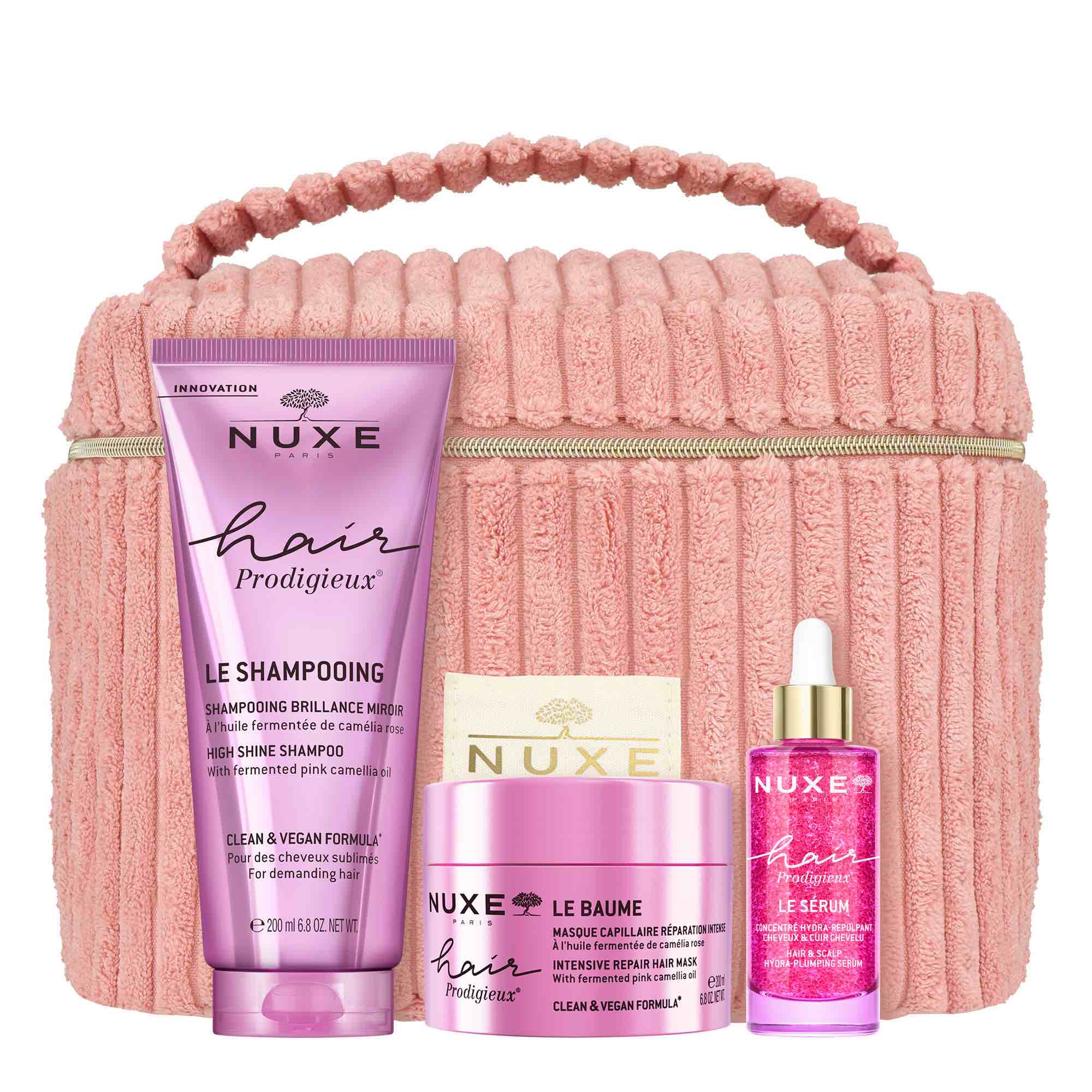 Routine Shampoing Masque Sérum EN